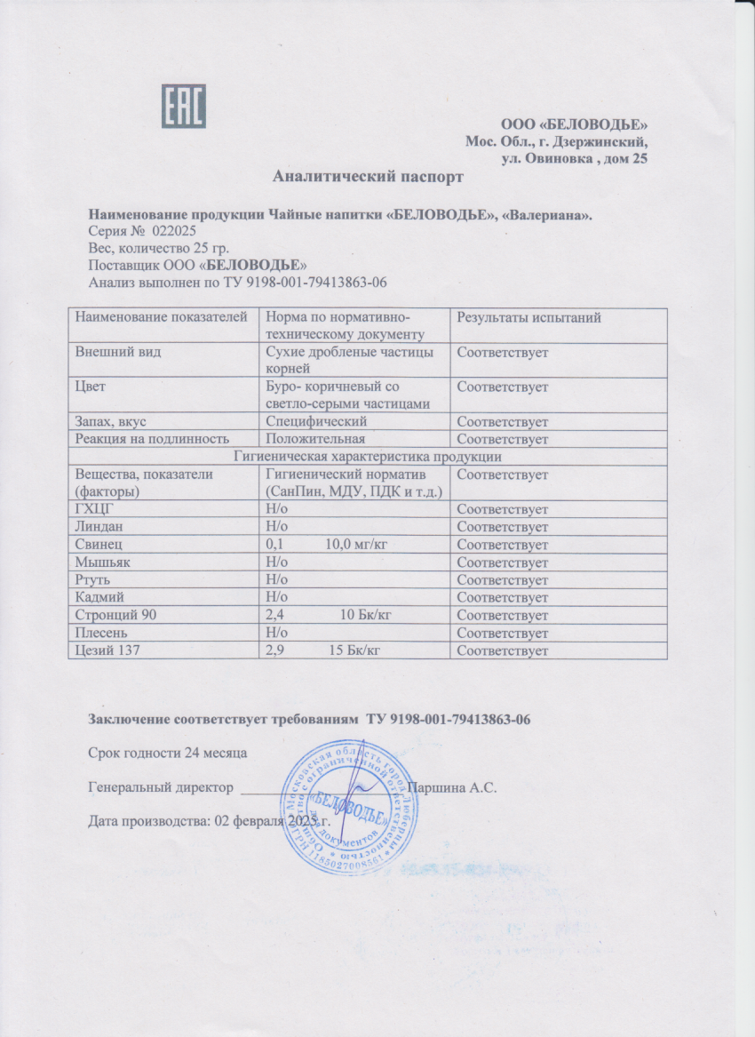 Паспорт №022025